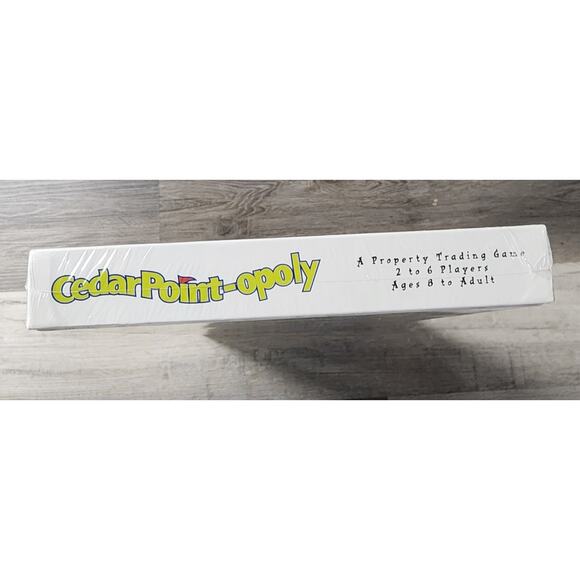SEALED NEW IN BOX! CedarPoint-opoly Board Game Cedar Point Monopoly - Picture 4 of 4